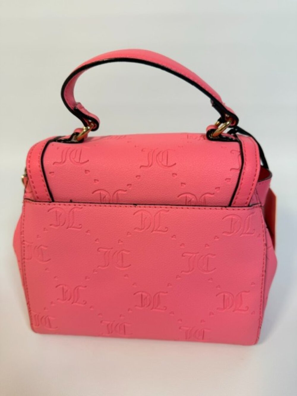NWT Juicy Couture Y2K Pink Lemonade Crossbody Satchel - Picture 2 of 12